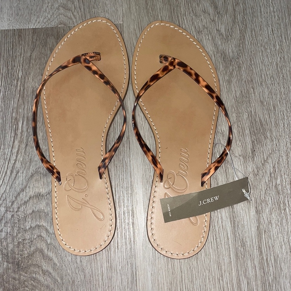 Cheetah/leopard sandals